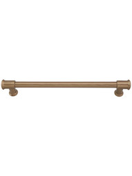 Steam Works Cabinet Pull - 8 inch Center-to-Center in Brushed Bronze.